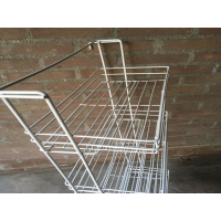 Vintage ijzeren hangrek uit de 70's